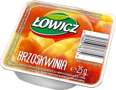Produktbild von Pfirsichkonfitüre Monoporation 25g - Łowicz
