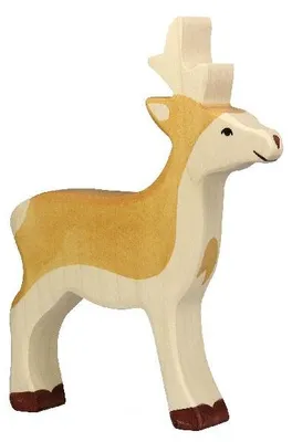 Produktbild von Holztiger Holz Rehbock Waldtier Spielfigur