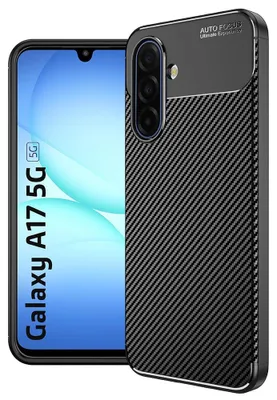 Produktbild von Techsuit – CarbonFiber Hülle für Samsung Galaxy A17 5G / A17 4G – schwarz
