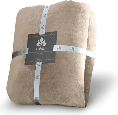 Produktbild von Irisette Kuscheldecke uni Relax 8900 Farbe mocca-87 Größe 150x200 cm