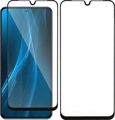 Produktbild von MyScreen DIAMOND GLASS LITE edge | VOLLKLEBSTOFF Schwarz