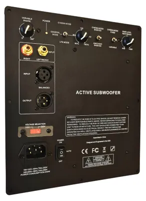 Obrázek produktu pro 350W třídy D subwooferový zesilovač – výkonný zesilovač pro subwoofery