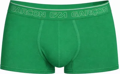 Produktbild von Garçon - Herren Boxer Slip Unterwäsche - Courtside Green Trunk - 1x Größe M