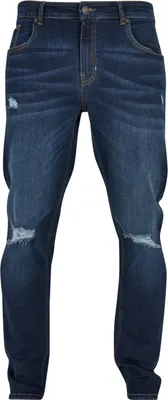 Produktbild von Urban Classics - Distressed Stretch Denim Jeans blue - W32