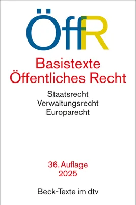 Produktbild von Basistexte Öffentliches Recht. ÖffR
