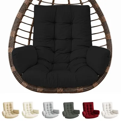 Image de Omgoods - Coussin pour fauteuil suspendu - Coussin confortable pour l'intérieur et l'extérieur