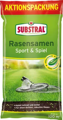 Obrázek produktu pro SUBSTRAL® Trávníkové osivo Sport & Play 2 kg na plochu do 100 m²