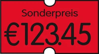 Produktbild von PrinterLabels Preisetiketten