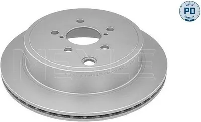 Produktbild von 2x MEYLE Bremsscheibe 34-15 523 0005/PD hinten für TOYOTA GT 86 Coupe (ZN6_)