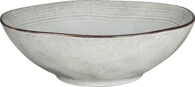 Produktbild von Mica Decorations Tabo Schüssel - H8 x Ø24 cm - Grau