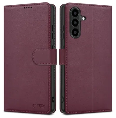 Immagine prodotto di Custodia Tech-Protect Wallet Na Samsung Galaxy A26 5G / A17 4G / 5G - Bordowe