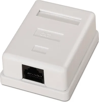 Image de Aisens Surface Mount Rose A139-0301/ Cat.6/ 1 Socket