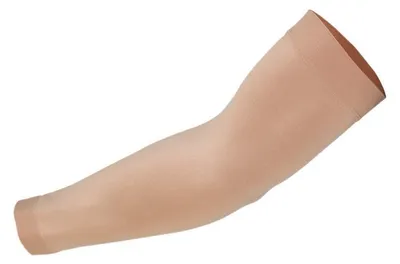 Obrázok produktu pre Tatuážové návleky na ruky, kompresné, športové, veľkosť M, farba: pokožka, 2 kusy