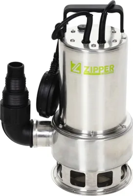 Produktbild von Zipper ZI-DWP1100N, 1100 W, Schwarz, Chrom, Grün