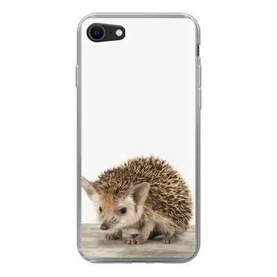 Produktbild von MuchoWow® Handyhülle Schutzhülle Hülle für iPhone 8 Igel - Tiere - Jungen - Mädchen Silikon Softcase Handy Hülle - Schutzhaube