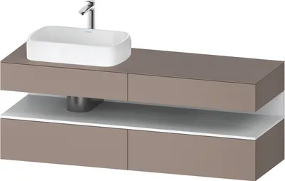 Produktbild von DURAVIT QA4777018430000 QTG KWTU WH Ek. 1600x550x600 bs. Mt.