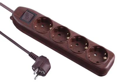 Immagine prodotto di Electraline 62062, ciabatta multipresa a 4 prese con interruttore, cavo da 1,5 metri / Multipresa