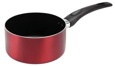 Bratpfanne 16 cm, Alu, antihaft, metallic rot, Induktion