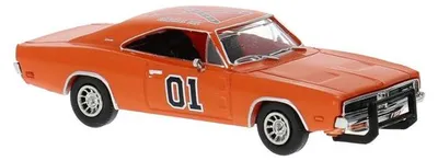 Produktbild von Brekina PKW Dodge Charger General orange 18004