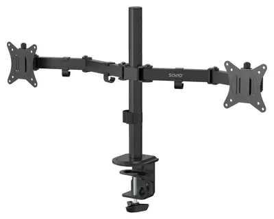 Obrázek produktu pro Savio UM-03, 43,2 cm (17"), 81,3 cm (32"), 100 x 100 mm, Nastavení výšky, Černá