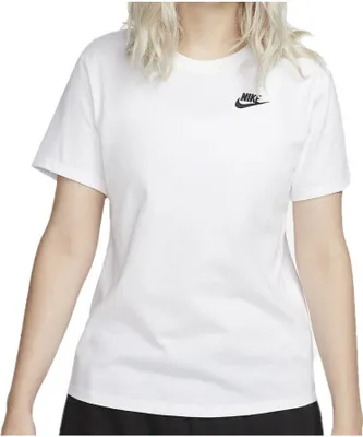 Produktbild von NIKE Sportswear Club Essentials T-Shirt Damen weiss S