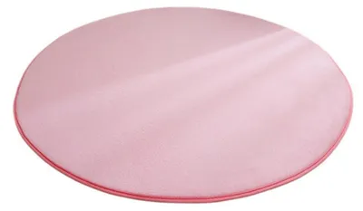 Productafbeelding van Rode tapijt van rundervacht, antislip, wasbaar, 180 cm