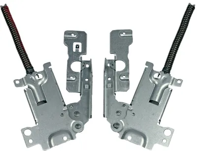 Produktbild von Tür Scharnier Set rechts + links Spülmaschine Electrolux AEG 4055031548 405503154 auch Zanussi Zanker Vogica Rex Quelle Privileg Pelgrim Leonard IKEA Faure Electra Boretti