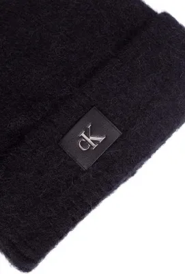 Image de CALVIN KLEIN JEANS - Women's alpaca blend beanie with monogram  - Size One size