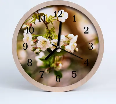 Produktbild von Holzuhr 20fi cm wanduhr - Natur