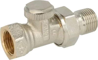 Produktbild von Heimeier Verschraubung Regutec Durchgang 1/2Z