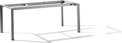 Produktbild von Tischgestell >Freesystem< in Graphit, Aluminium - 180x74x100cm (BxHxT)