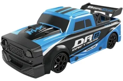 Image de Voiture télécommandée iUni C053, Échelle 1:18, 2.4 GHz, 25 km/h, 4WD, voiture de course et de dérive haute vitesse, Bleu