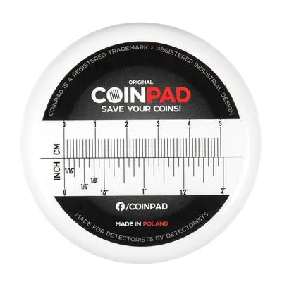 Obrázek produktu pro COINPAD Držák na mince Profesionální uzamykatelná houba s drážkami Ochrana proti poškrábání Praskliny Vysoušení mincí Standard 80x33 XL 80x43
