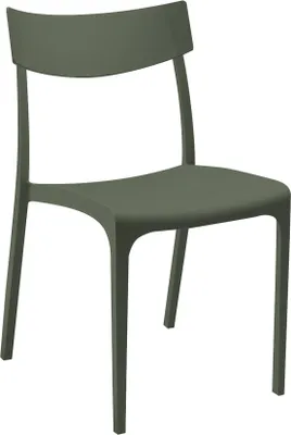 Produktbild von Gartenstuhl Lupia, Gartensitz, Outdoor-Stuhl, Outdoor-Sessel, Italy, 54x46 h80 cm, Grün