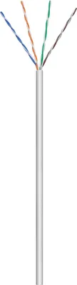 Produktbild von Kabel sieciowy CAT 6, U/UTP, szary