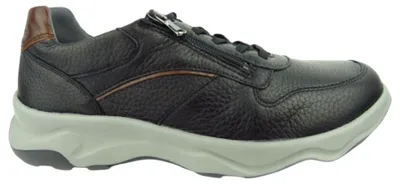 Zdjęcie produktu dla Sznurowane buty męskie Waldläufer, czarny (blackcognac (594)), rozmiar 7