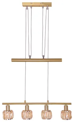 Produktbild von LED-Gegenzugpendelleuchte "JOSEFA" E14 Filament