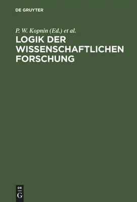 Produktbild von Logik der wissenschaftlichen Forschung