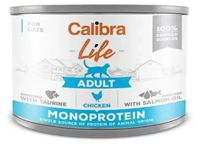 Productafbeelding van Calibra Cat Life Volwassen Kat, Hondenvoer, Doos Met 6 X 200 Gram