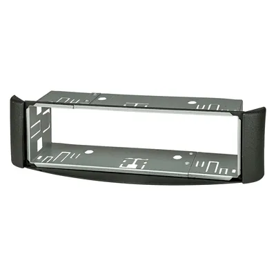 Produktbild von Radioblende kompatibel mit Smart fortwo (450) 1998-2007 dunkelgrau mit Metallschacht