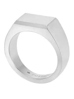 Produktbild von Fossil JF04560040508 Herren Ring Edelstahl Silber 56 (17.8)
