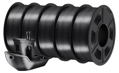 Obrázek produktu pro 3D tiskový filament, vysoká pevnost, snadné tisknutí, hedvábný černý