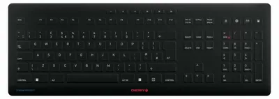 Zdjęcie produktu dla Contour Design JK-8552GB-2, Pełnowymiarowy (100%), Bezprzewodowy, RF Wireless, Przełącznik nożycowy, QWERTY, Czarny