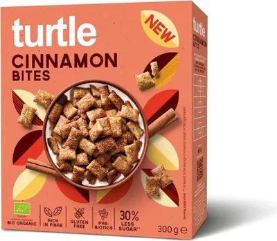 PODUSZKI ZBOŻOWE CYNAMONOWE BEZGLUTENOWE BIO 300 g - TURTLE