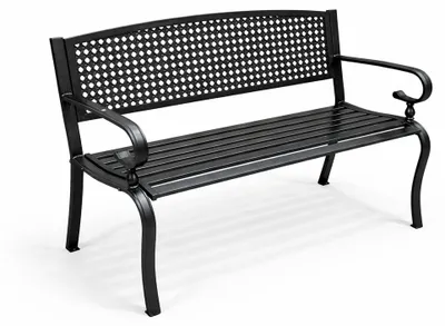 Immagine prodotto di Panca da giardino in metallo Aga 128x60x84 cm