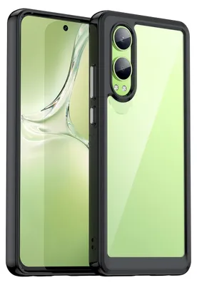 Obrázok produktu pre Pre OnePlus Nord CE4 Lite Colorful Series TPU akrylová hybridná ochranná obal čierna