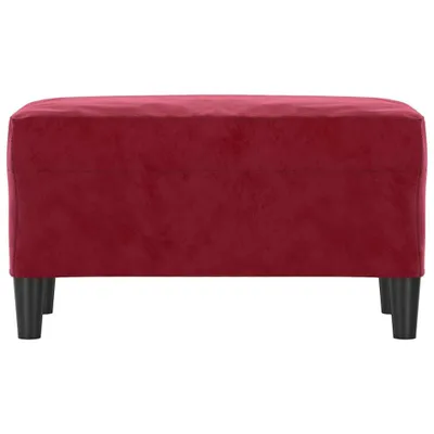 Produktbild von " " Sitzbank Weinrot 70x35x41 cm Samt NeuMöbel 3736981