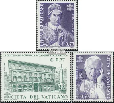 Produktbild von Briefmarken Vatikanstadt 2002 Mi 1404-1406 (kompl.Ausg.) postfrisch Ecclesiastica