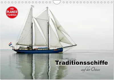 Produktbild von Traditionsschiffe auf der Ostsee (Wandkalender 2026 DIN A4 quer), CALVENDO Monatskalender