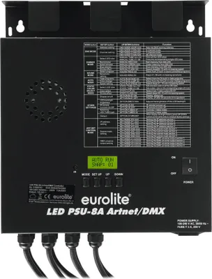 Productafbeelding van EUROLITE LED voeding - 8A - Artnet/DMX (51928783)